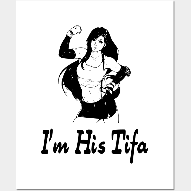 I'm his Tifa Wall Art by Madelyn_Frere